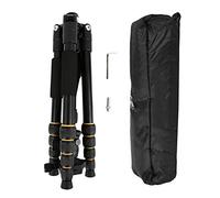 Mtlavishness Zomei Aluminum Alloy Portable Lightweight Adjustable Tripod And Monopod For SLR Camera Ideal For Travel Photography With 5 Sections 25mm Max Pipe Diameter 13mm Min