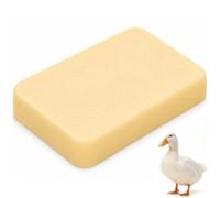 MTLEE Natural Poultry Plucking Wax 5.5 Lb, Farm Duck Wax for Feather Removal, Poultry Processing Block for Ducks, Geese, Chickens & Turkeys, Easy Melt Feather Picking