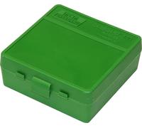 MTM 100 Round Flip-Top Ammo Box 38/357 Cal (Green)