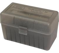 MTM 50 Round Flip-Top Rifle Ammo Box 270 Win 280 Rem 30-06 (Smoke)