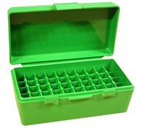 MTM Case-Gard P50 Sml Hndgn Ammo Box 50Rd - Green
