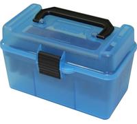 MTM H50 Deluxe 50 rd Boxes Medium Blue Medium Blue