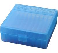 MTM Handgun Ammo Box - 100rd .44 (Blue)