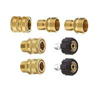 MTM Hydro 7-Piece Brass Hose Adapter Kit