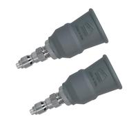 MTM Hydro Gray Nozzle Guards for Pressure Washers with Protector Holder, 1/4” Quick Coupler, Commercial-Grade, 4.0 Kit 25 and 40 Degrees, 16.7203