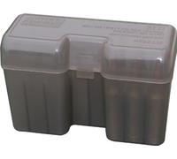 MTM Rifle Ammo Box 22 Round Large (Smoke, Large)
