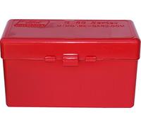 MTM RL-60-30 Case-Gard 60-Round Rifle Flip-Top for .220 Swift to 458 Win (Red)