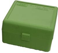 MTM Textured Snap-Closure Ammo Box, Green, 3.05-Inch