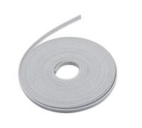 MTMXALBBR 10M GT2 Belt PU Steel Wire Timing Pulley Open Synchronous Belts Width 6mm 10mm For 3D Printer Parts leisurely(GT2 6mm white)