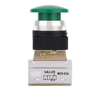 MTMXALBBR 2 Position 3 Way G1/8" Pneumatic Mechanical Valve Push Button Switch MOV-03A Leisurely