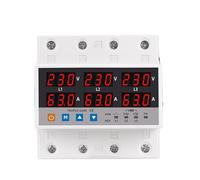 MTMXALBBR 3 Phase Synchronous Asynchronous Voltmeter Adjustable Over Under Voltage Current Limit Protection Relays Leisurely(100A)