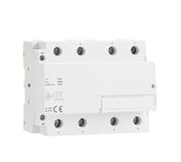 MTMXALBBR 4Pole 100A Modular Contactor 4NO 2NO2NC 3NO1NC Automatic Household Contactor Din Rail Type Leisurely(4P 100A 3NO1NC 230AC)