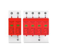 MTMXALBBR AC SPD Din Rail 2P 4P 385V House Lightning Surge Protector Protect Protective Low-Voltage Arrester Device Leisurely(30-60kA,2P 275V)