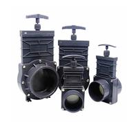 MTMXALBBR DN32/DN40/DN50/DN65/DN80 UPVC Sewage Gate Valve 1.5inch/2inch/2.5inch/3inch/3.5inch Extensible Design Leisurely(DN32 (40mm))