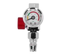 MTMXALBBR G1/4in Thread Spray Paint Air Pressure Regulator Regulating Adjusting Valve Gauge 0-140 PSI Adapter Pneumatic Leisurely