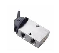 MTMXALBBR S3HL-08 2 Position 3 Way Manual Handle Control Pneumatic Mechanical Valve PT 1/4 Leisurely(S3HL-08)