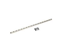 MTN9 Mini Linear Rail Guide, Linear Sliding Guideway for CNC and 3D Printer, Micro Linear Rail with Bearing Steel, Miniature Slide Guide Rail for Ender 3, Corexy, Delta Kos (350mm)