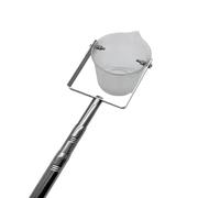 MTNBHH Adjustable Length Water Sampler Pole 304 Stainless Steel 500ml Pendulum Beaker Rotating Dipper Tool(White,1.11~3m)