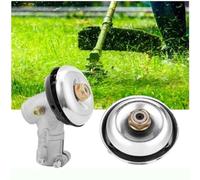 MTNBHH Aluminum Steel Lawn Mower Gear Head 4/7/9/10 Teeth 24-28mm Universal Brush Cutter Replacement Trimmer Strimmer Accessory(24mm,10 Teeth)
