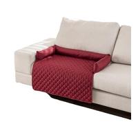 MTNBHH Premium Dog Cooling Mat Velvet Cover Washable Heat Relief Pad Pet Bed Furniture Protector for Sofa Couch Travel Portable(Rot,90cm*90cm/35.43 * 35.43IN)