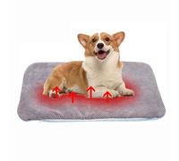 MTNBHH Reversible Self Warming Cat Mat & Cooling Pet Pad, 26"x17" Double-Sided Dog Bed with Reflective Foam, 6-Layer Core for Natural Warmth(42x66cm)