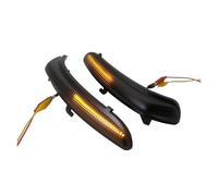 MTNDUYGV Car Turn Signal Lights For Peugeot 208 2008 2013-2019 LED Dynamic Turn Signal Side Mirror Lights Indicator Flasher Side Wing Mirror Lights(Dynamic Smoked)