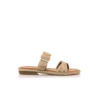MTNG Flat Sandals Woman Anais 54494, beige, 4 UK