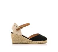 MTNG Wedge Sandals Woman Austen 52194, Black/White, 5 UK