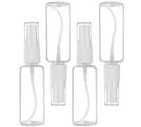 MtnLaur Small Spray Bottle 4 Pack, Empty Spray Bottle, Transparent Fine Mist Travel Bottle, Atomiser Spray Bottles, Empty Refillable Reusable Pump Container for Traveling and Outgoing(20ml)