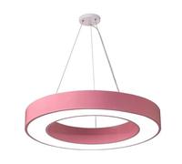MTNROO Kindergarten LED Macaron Pendant Lamp Round Amusement Park Hanging Lighting Light Chang Dance Yoga Classroom Chandelier Non-Dimmable 6000K Ceiling Lights Fixture for Commercial Gym