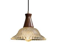 MTNROO Modern Traditional Hanging Lamp Vintage Clear Glass Pendant Lights Nostal Memory Classic Chandelier Elegant Small Ceiling Lighting Fixture for Bedroom Kitchen Island Hallway Indoor