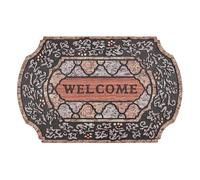 MTOUOCK Large 35"x 23" Heavy Duty Welcome Mats Outdoor with Non-Slip Rubber Backing - Durable Outdoor Door Mat for Front Door Entrance, Garage, Patio & High Traffic Areas（Welcome Mat Style 2）