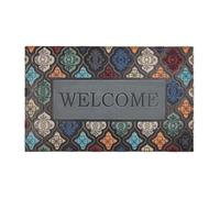 MTOUOCK Large 36"x 24" Heavy Duty Welcome Mats Outdoor with Non-Slip Rubber Backing - Durable Outdoor Door Mat for Front Door Entrance, Garage, Patio & High Traffic Areas(Welcome Mat Style 1)