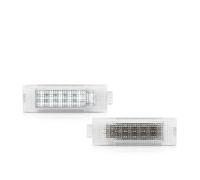 MTPIVFD Number Plate Lamp For Fiat For Panda Typ 169 312 2003-2023 500 312 500L 351/352 500X 334 Bravo II Typ 198 Croma Linea LED Trunk Boot Luggage Light(1PC)