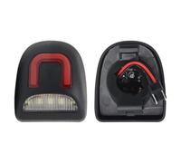 MTPIVFD Number Plate Lamp For Silverado Sierra 1500 2500 3500 For Suburban Tahoe Avalanche Yukon XL Escalade LED License Plate Light Lamp Red U-shaped White