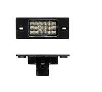 MTPIVFD Number Plate Lamp For VW For Tiguan MK1 5N MK2 AD BW 2007-2023 Full White Canbus Error Free Led License Plate Lights Auto Parking Tag Lamps(For 07-13 Type)