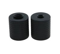 MTQY 2PCS Tripod Accessory Replacement Part Articulating Arm Aluminium Barrel Tripod Mounting Nut 1/4 Female to 3/8 Female Tripod Head Nut for Articulating Magic Arm Tripods