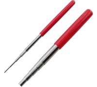 MTQY Wire Wrapping Mandrel 2PCS 10 Sizes Iron Wire Looping Working Coiling Rods Jump Ring Bead Jewelry Forming Stick Tool Jump Ring Maker