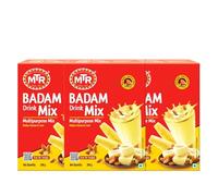 MTR Badam Drink Mix - Multipurpose Mix, Nutty Delight, Make Yummy Beverages & Desserts, Health and Taste in Every Sip, Instant Drink Mix, Indian Origin - Multiple Packs 200grams (PACK OF 3)
