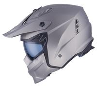 MTR Battle-X II Jet Helmet M unisex Matt/Titanium, M