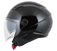 MTR Demi-Jet 8 Jet Helmet Black 2XL