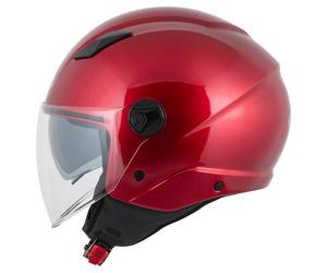 MTR Demi-Jet 8 Jet helmet unisex Burgundy, 2XL