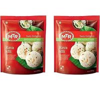 MTR Instant Ready Mix Various Flavours - Traditional South Indian Breakfast - Tasty and Healthy - Easy to Prepare Snacks - Rava Idli 500g (Pack of 2)