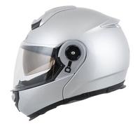 MTR K-15 Evo Flip-Up Helmet silver size M