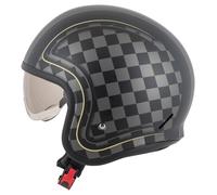 MTR RJ-1 jet helmet unisex Matt/Black/Grey, XL