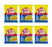 MTR Vermicelli Upma 160g - 3-Minute Breakfast Seviyan Upma - Wholesome and Tasty Upma - Quick & Easy Meal (Pack of 6)