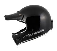 MTR Vintage-MX Evo Retro Offroad Helmet black size XS