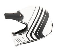 MTR Vintage-MX Evo Retro Offroad Helmet white size XS
