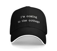 MTRDKV Retro hat Spring Heated Rivalry I'm Coming to The Cottage Baseball Cap Sports Casual Sun Hip Hop Hats Men Sun-Proof Baseball Caps Wide Brim