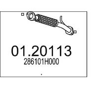 MTS 01.20113 Exhaust Pipe